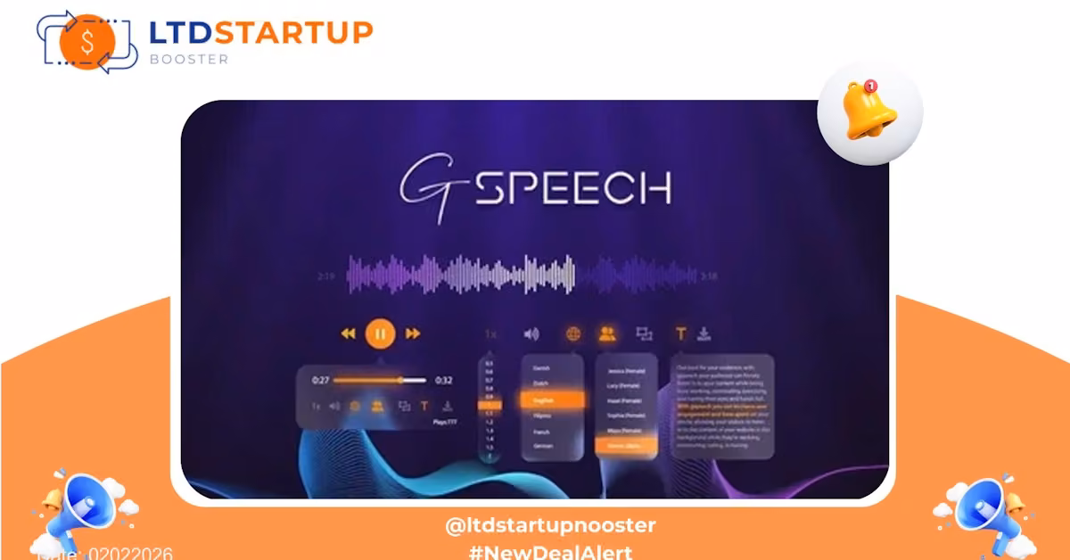 GSpeech AI Speech Platform