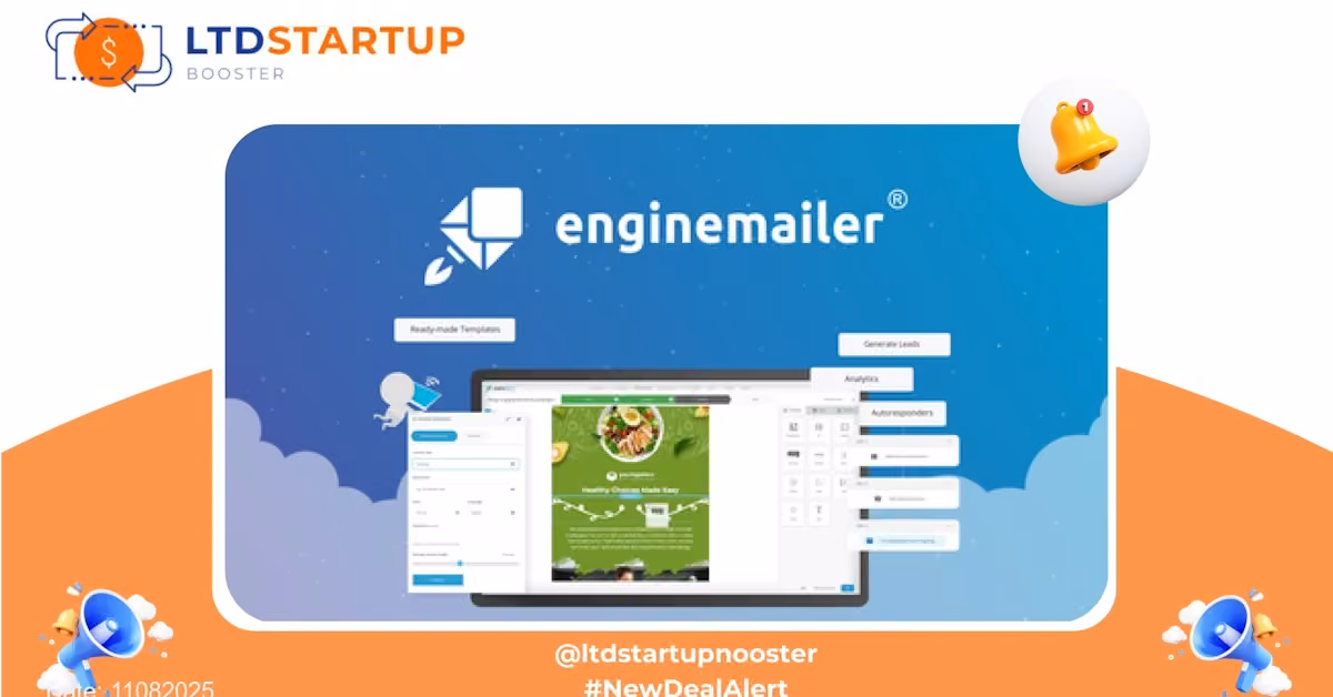 EngineMailer Lifetime Deal Banner