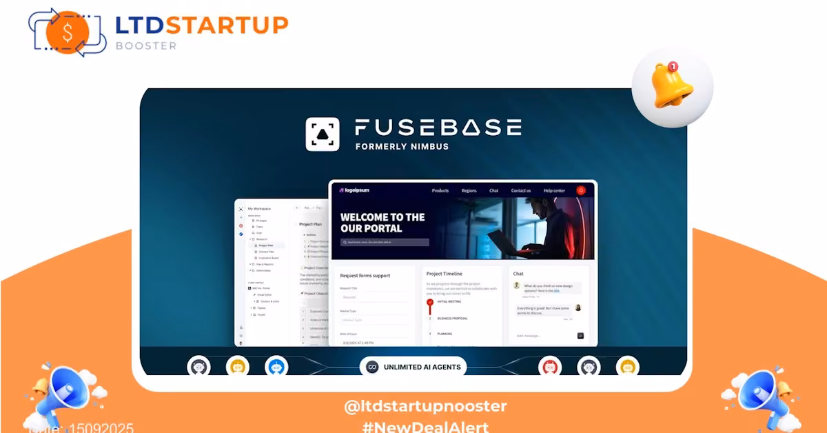 FuseBase Lifetime Deal Banner