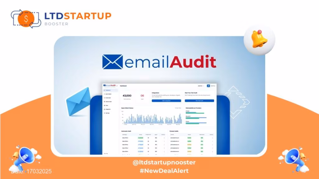 [New LTD] XemailAudit - Keep your cold emails out of spam cover