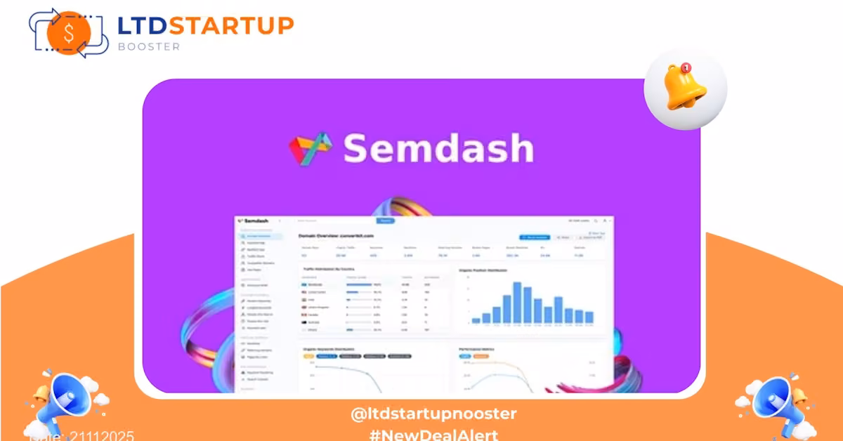 Semdash SEO & Marketing Intelligence Toolkit