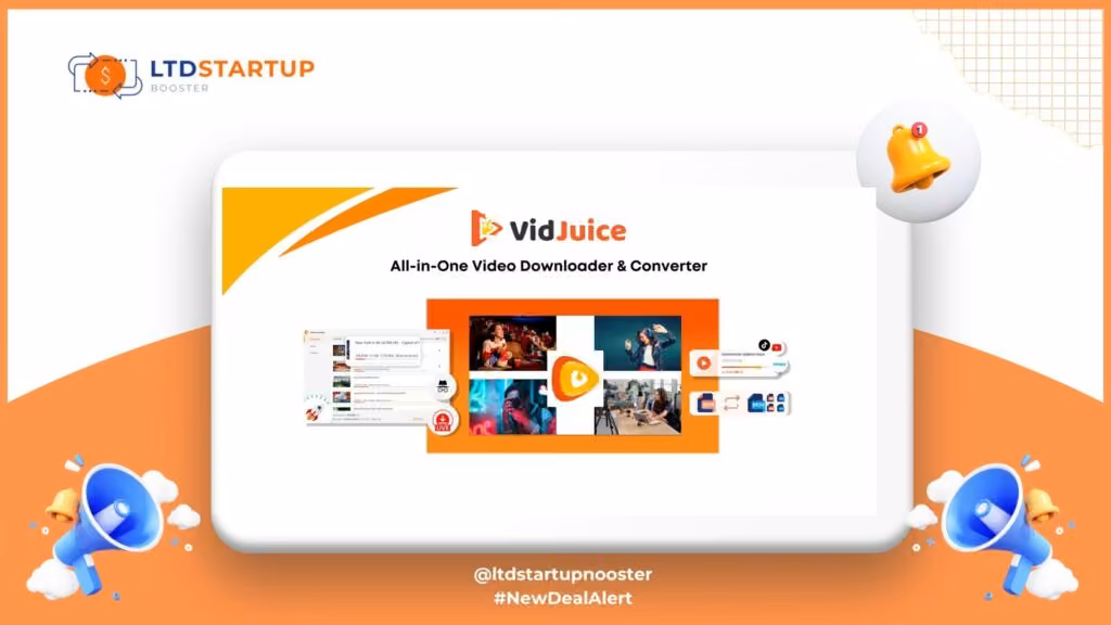 New LTD Alert - Vidjuice Family Lifetime deal $35 cover