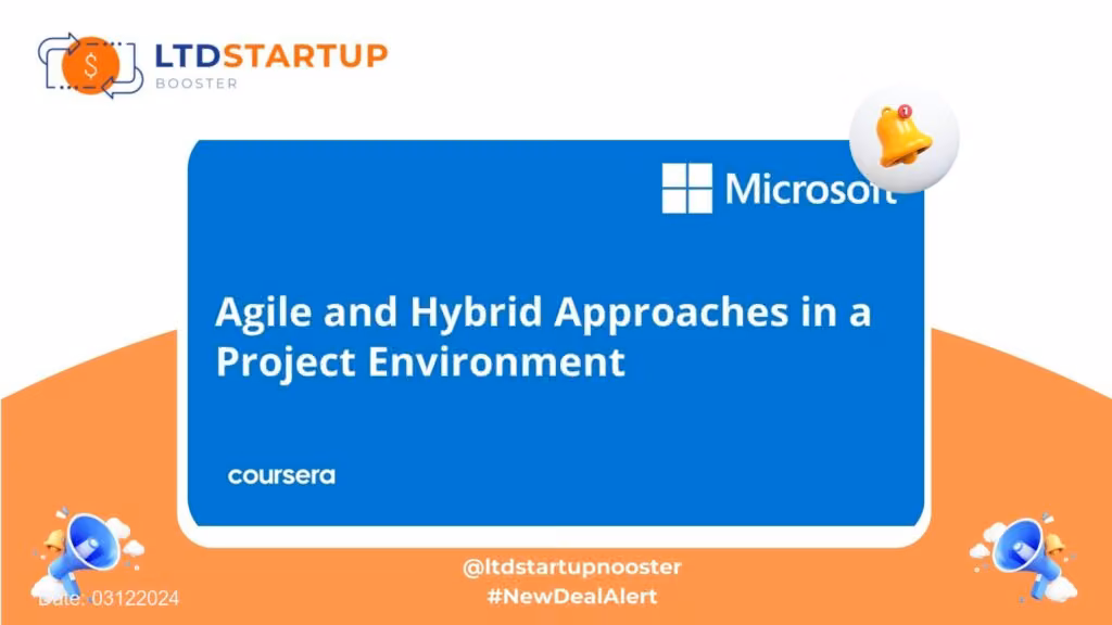 [Start Learning New Skill] Agile and Hybrid Approaches in a Project Environment cover