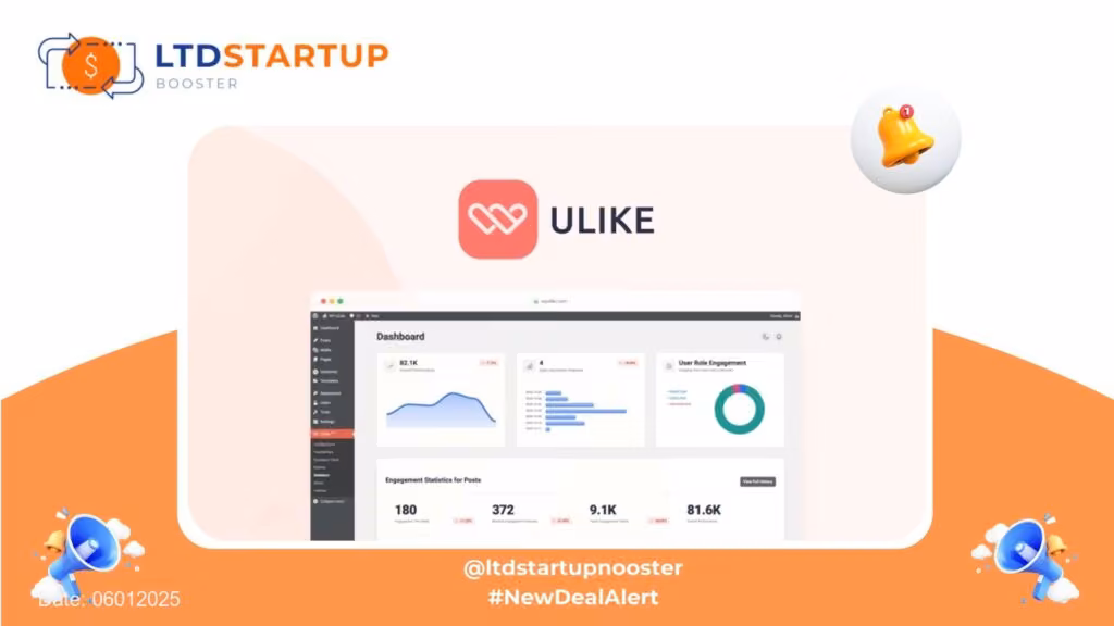 [New LTD] WP ULike Pro - All-in-one engagement toolkit cover