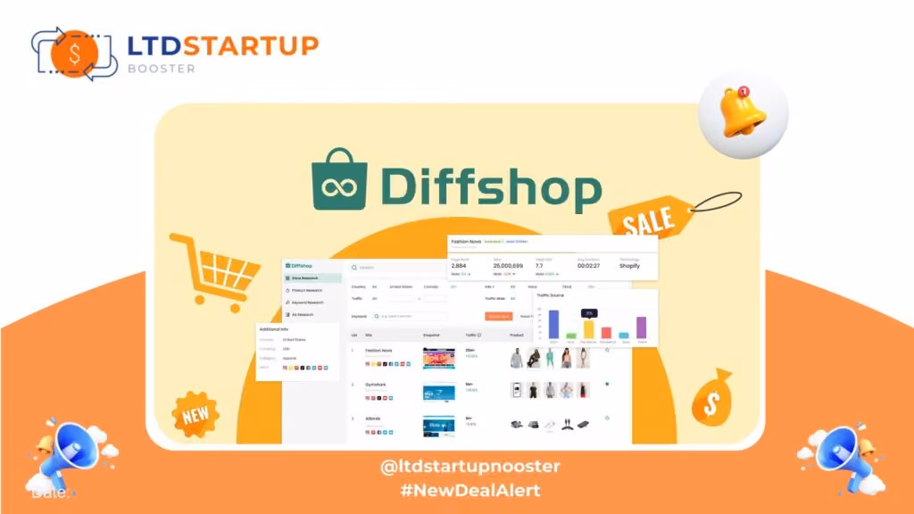 New Lifetime Deal Alert - Diffshop - Discover bestsellers and trending products with Diffshop. cover