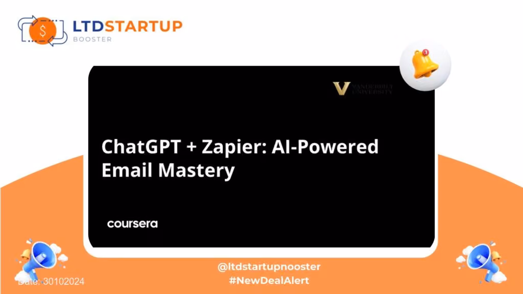 [Start Learning New Skill] ChatGPT + Zapier: AI-Powered Email Mastery cover