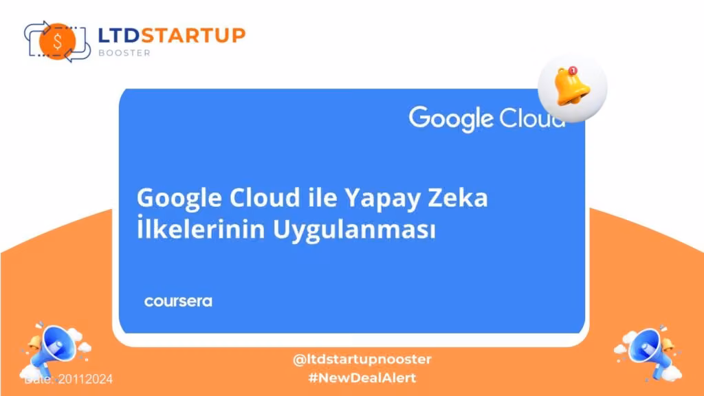 [Start Learning New Skill] Google Cloud ile Yapay Zeka İlkelerinin Uygulanması cover