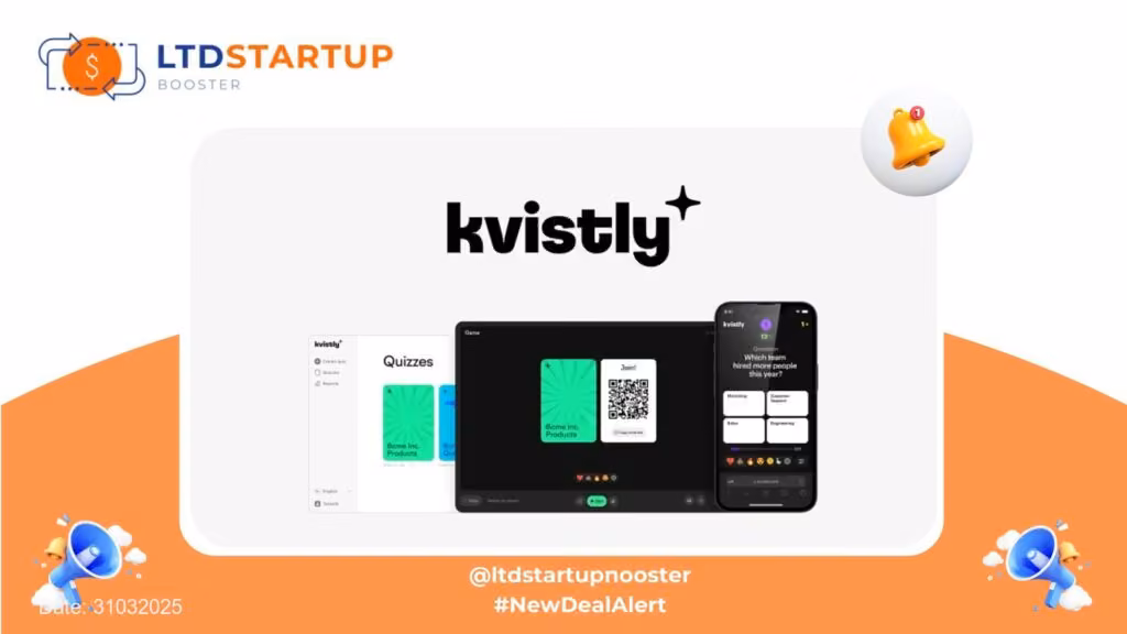 [New LTD] Kvistly - Train teams with AI-generated quizzes cover