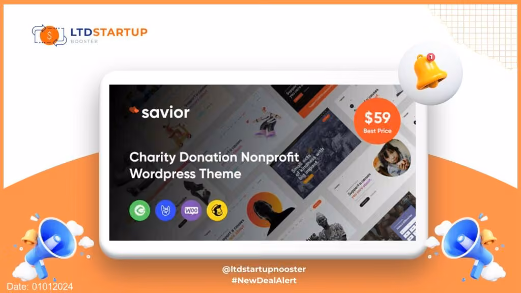 Savior - Charity cover
