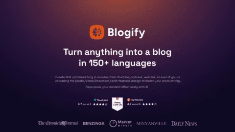 Blogify (Back in Apr 2024)