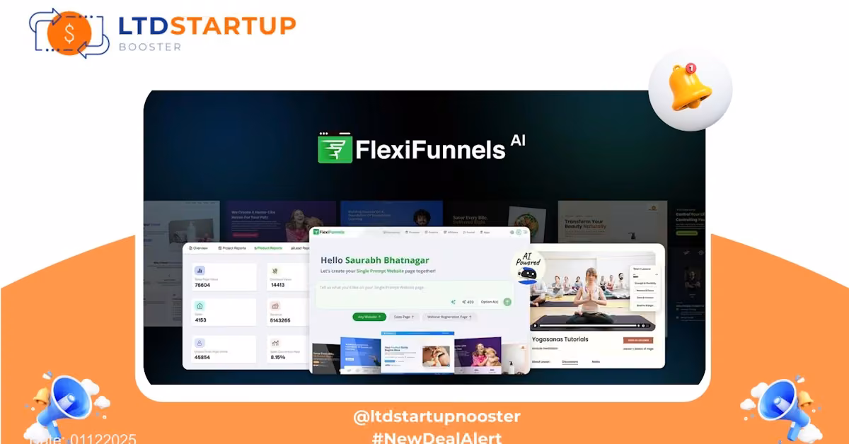 FlexiFunnels Banner