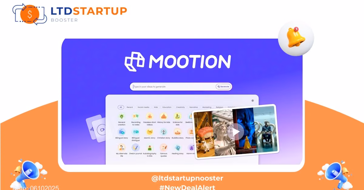 Mootion Lifetime Deal