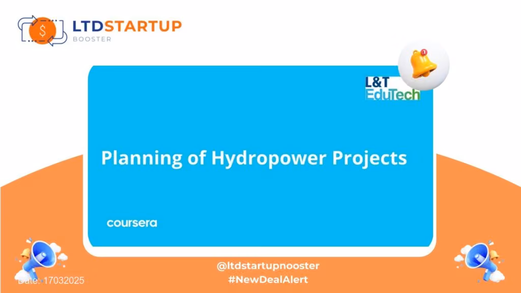 [Start Learning New Skill] Planning of Hydropower Projects cover