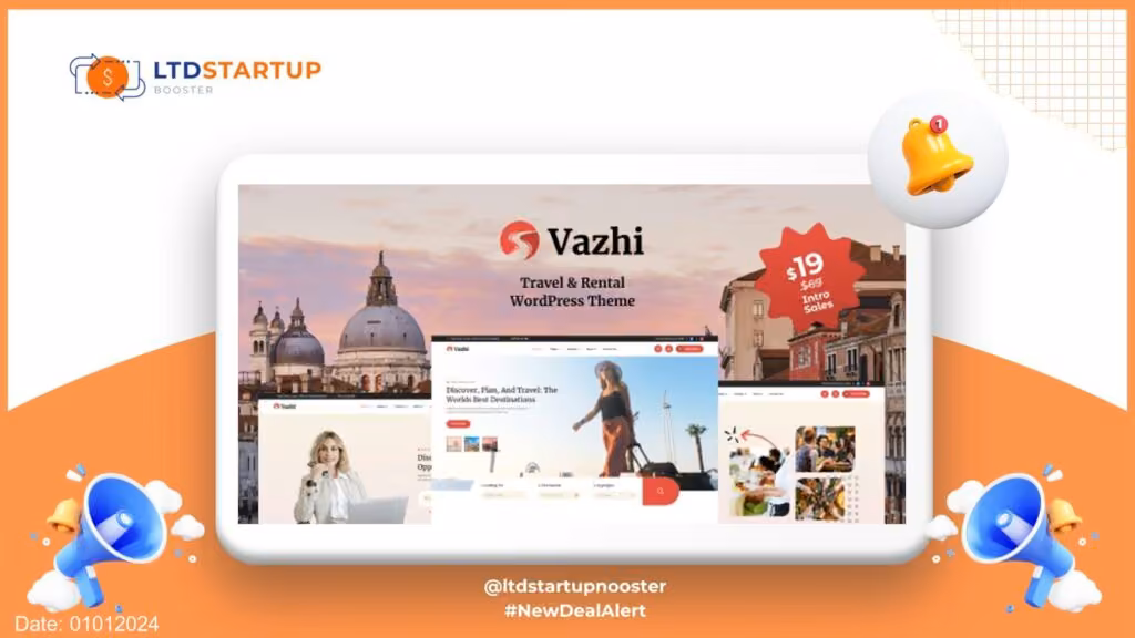 Vazhi - Directory and Classifieds Listing WordPress Theme cover
