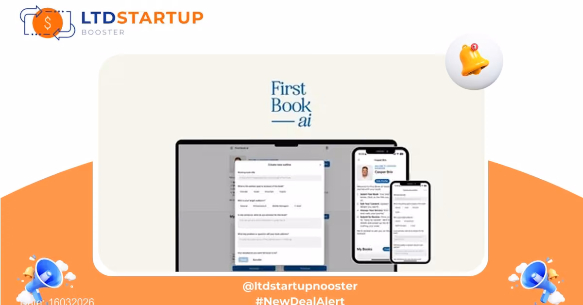 First Book AI Lifetime Deal