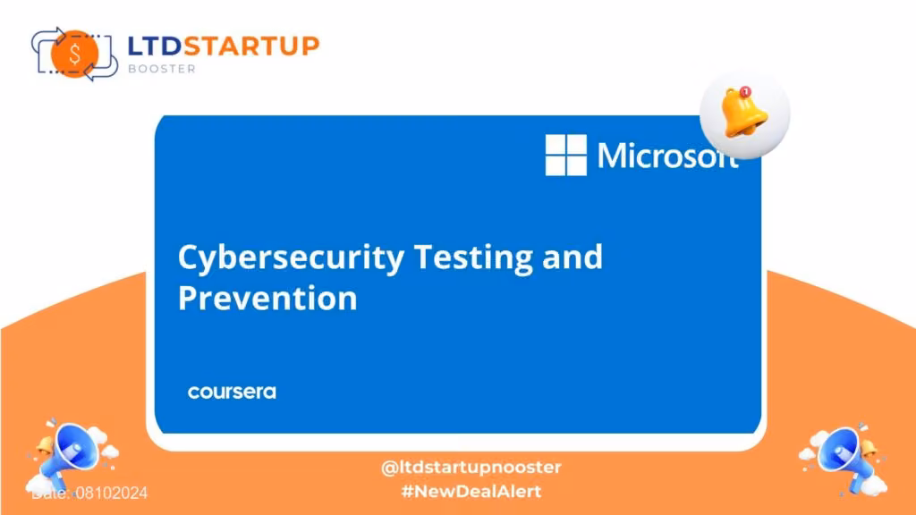[Start Learning New Skill] Cybersecurity Testing and Prevention cover