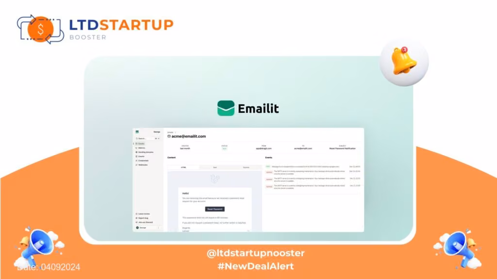 New LTD Alert - Emailit cover