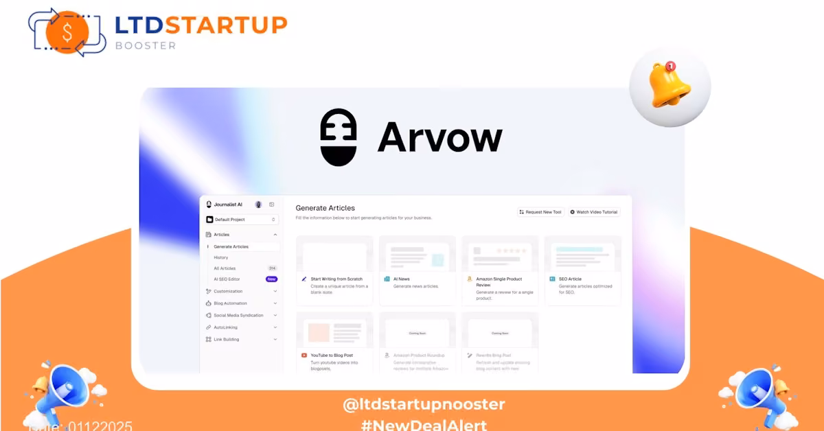 Arvow Banner