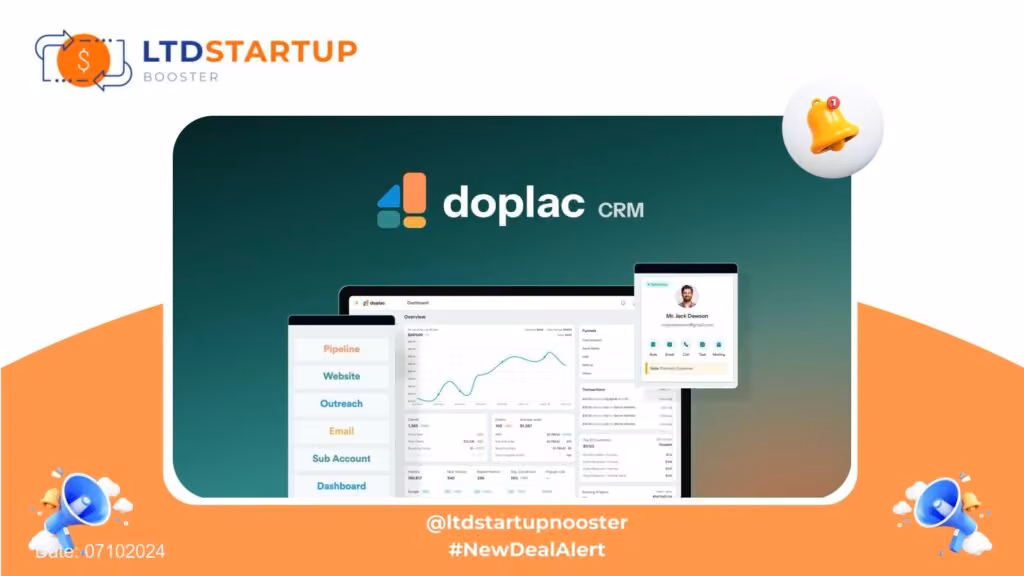 [New LTD] Doplac - CRM for digital agencies cover